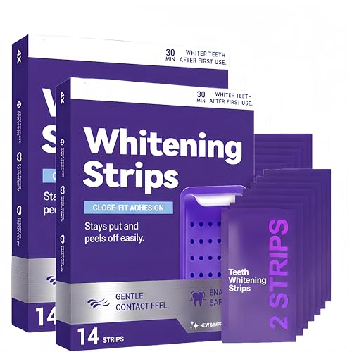 New Purple Teeth Whitening Strips 2Box